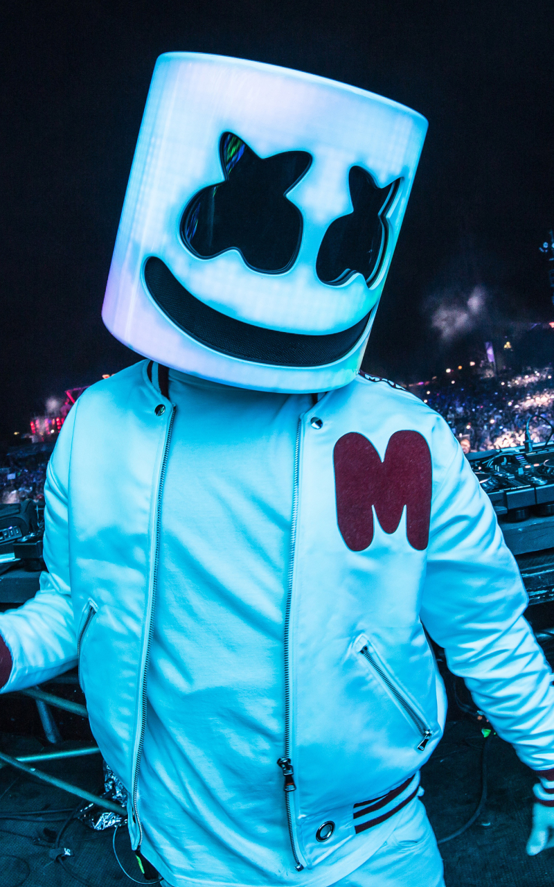 Download mobile wallpaper Music, Marshmello for free.