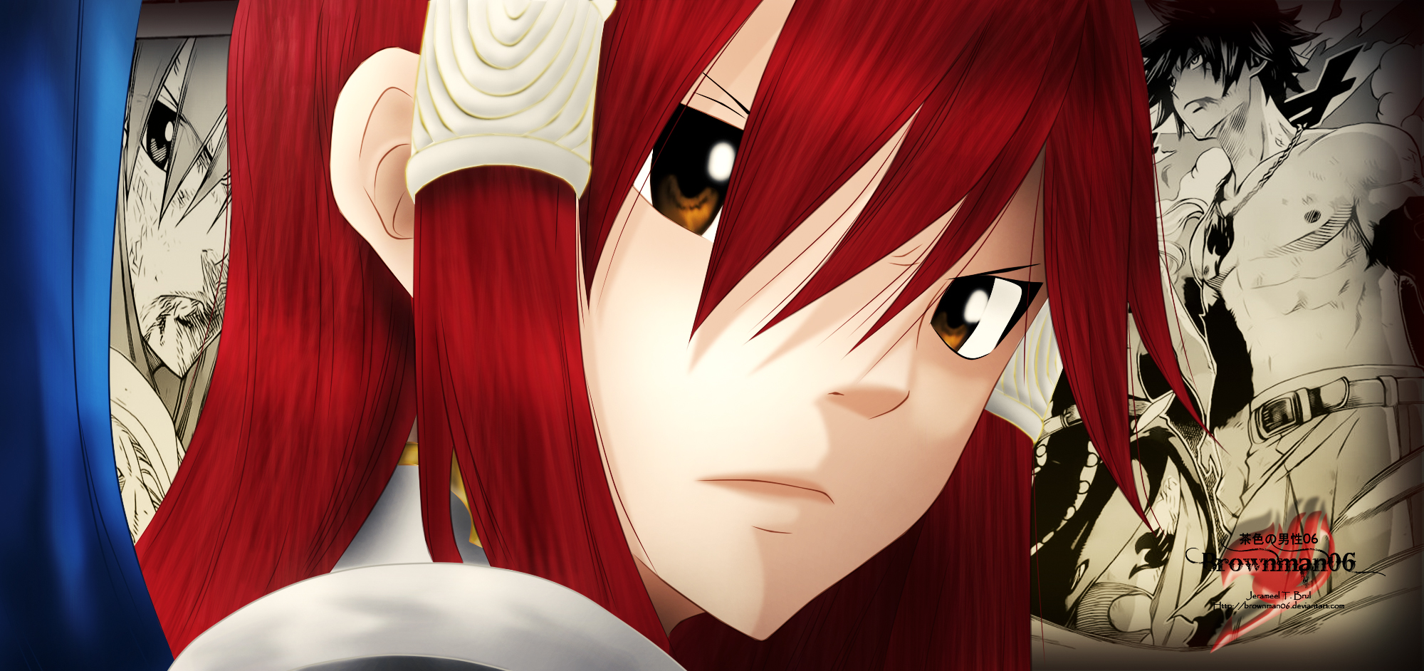 Free download wallpaper Anime, Fairy Tail, Erza Scarlet on your PC desktop