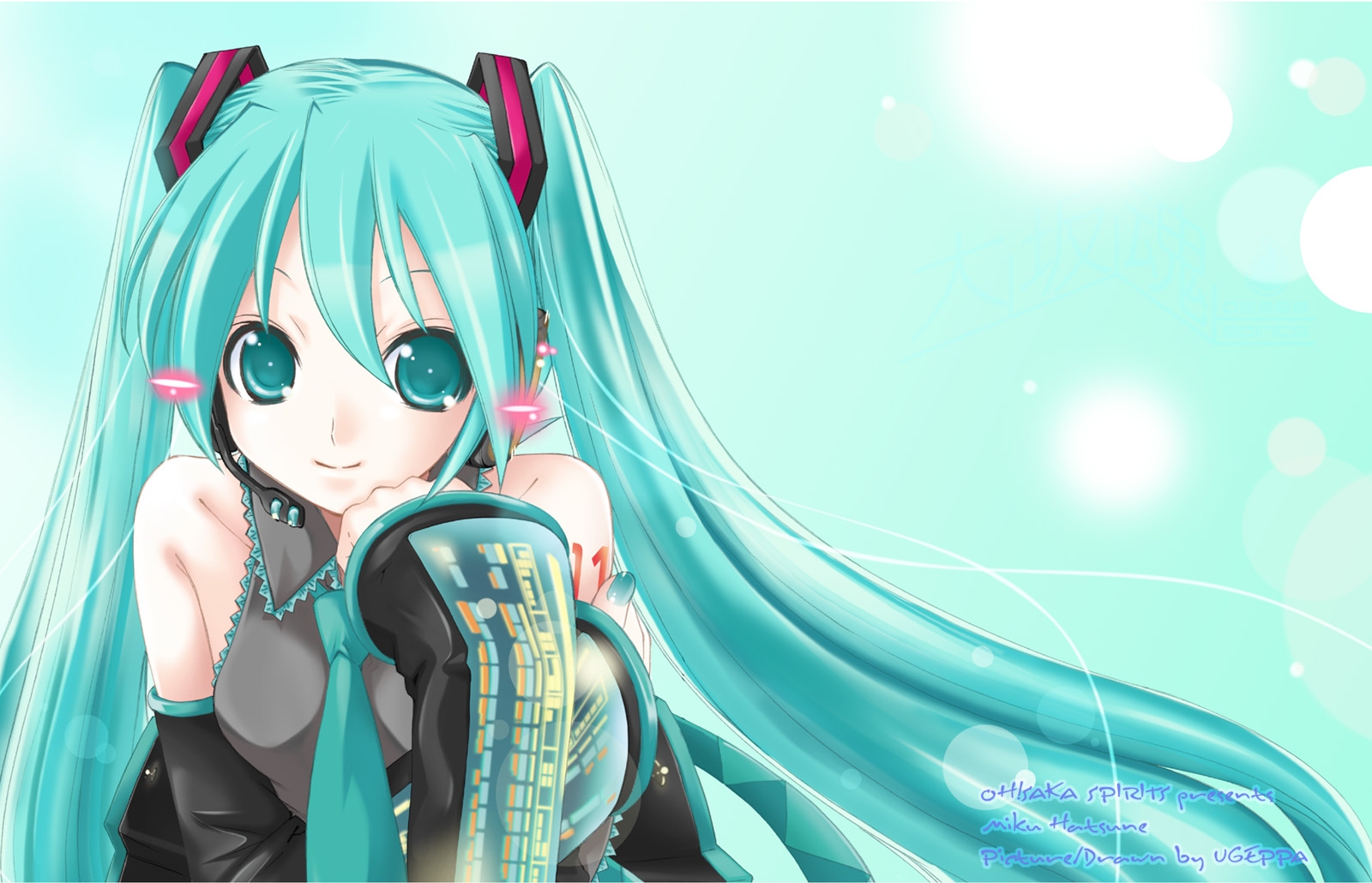 Laden Sie das Vocaloid, Hatsune Miku, Animes-Bild kostenlos auf Ihren PC-Desktop herunter