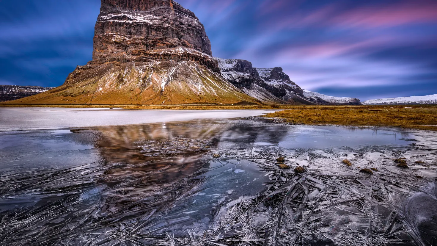 Desktop wallpaper: Earth, Winter, Ice, Nature, Reflection 4K free ...