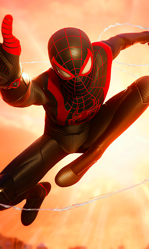 Descarga gratuita de fondo de pantalla para móvil de Videojuego, Hombre Araña, Millas Morales, Spider Man De Marvel: Miles Morales.