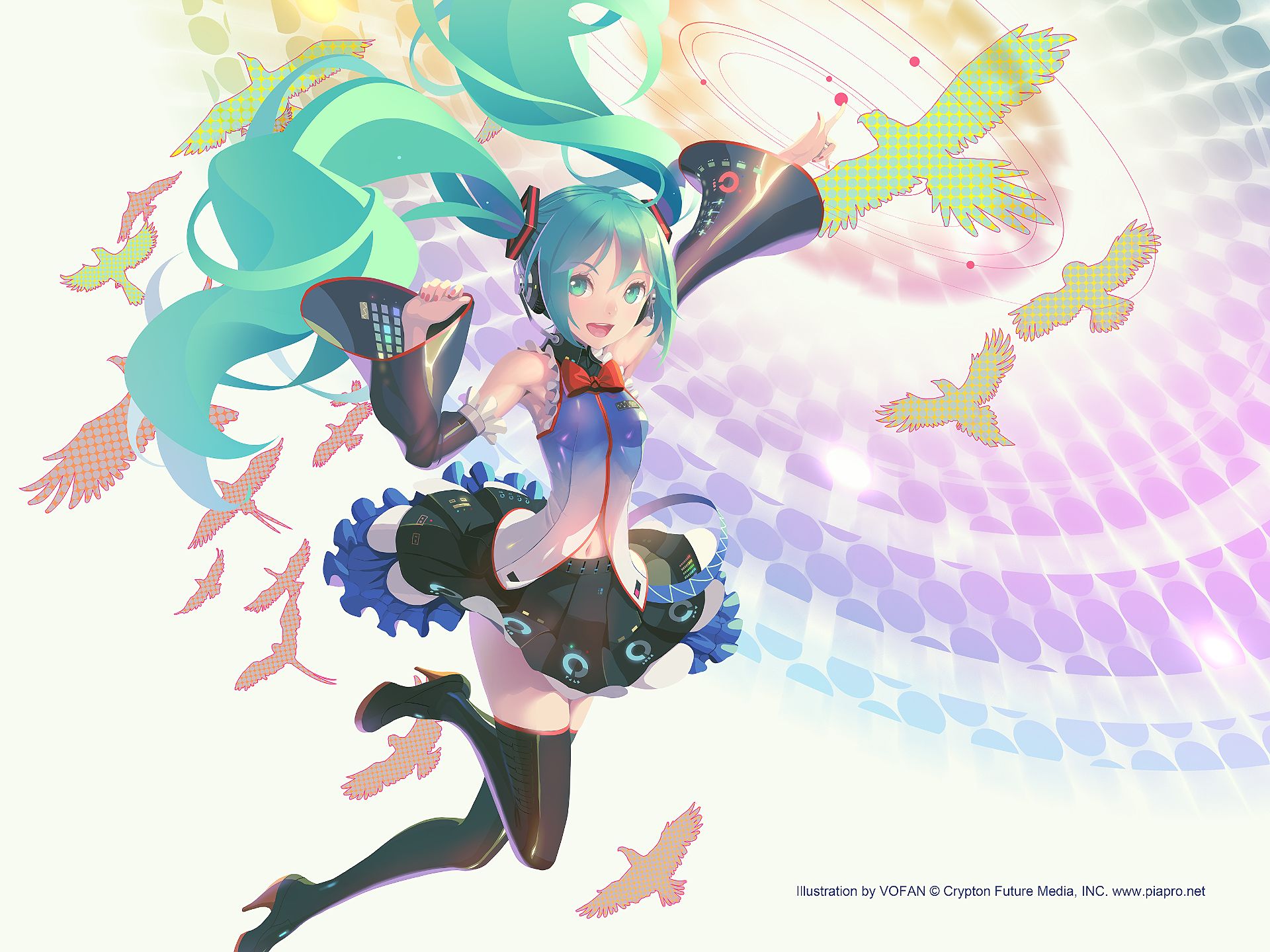 Descarga gratuita de fondo de pantalla para móvil de Vocaloid, Animado, Hatsune Miku.