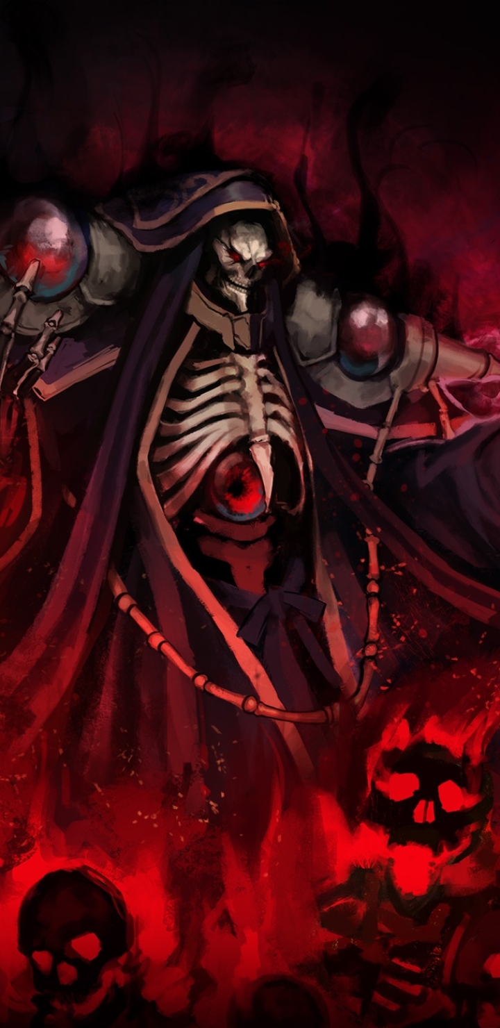 Download mobile wallpaper Anime, Overlord, Ainz Ooal Gown for free.
