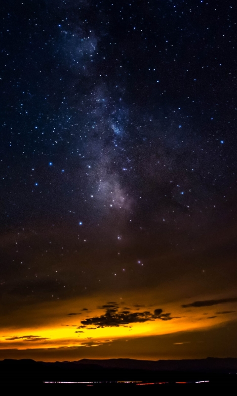 Baixar papel de parede para celular de Estrelas, Noite, Céu Estrelado, Ficção Científica gratuito.