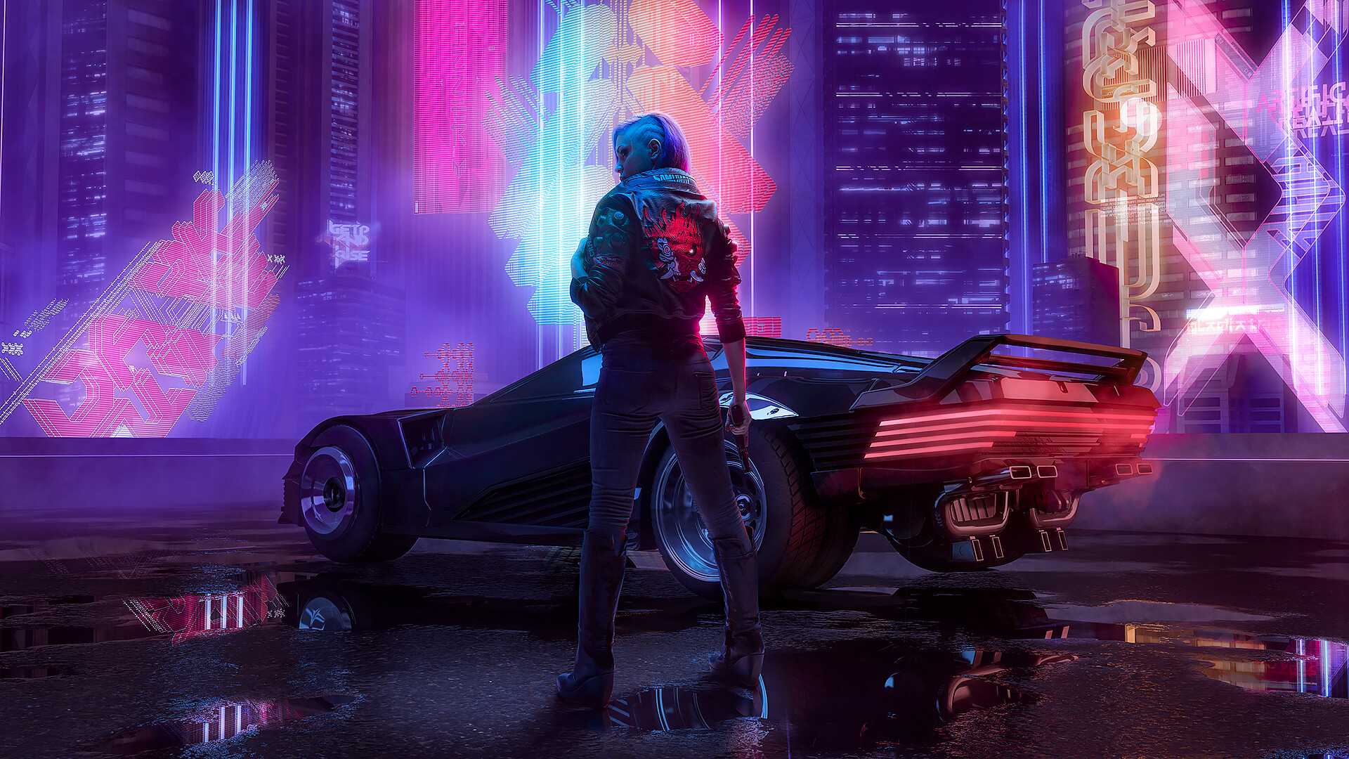 HQ Cyberpunk 2077 Background Images