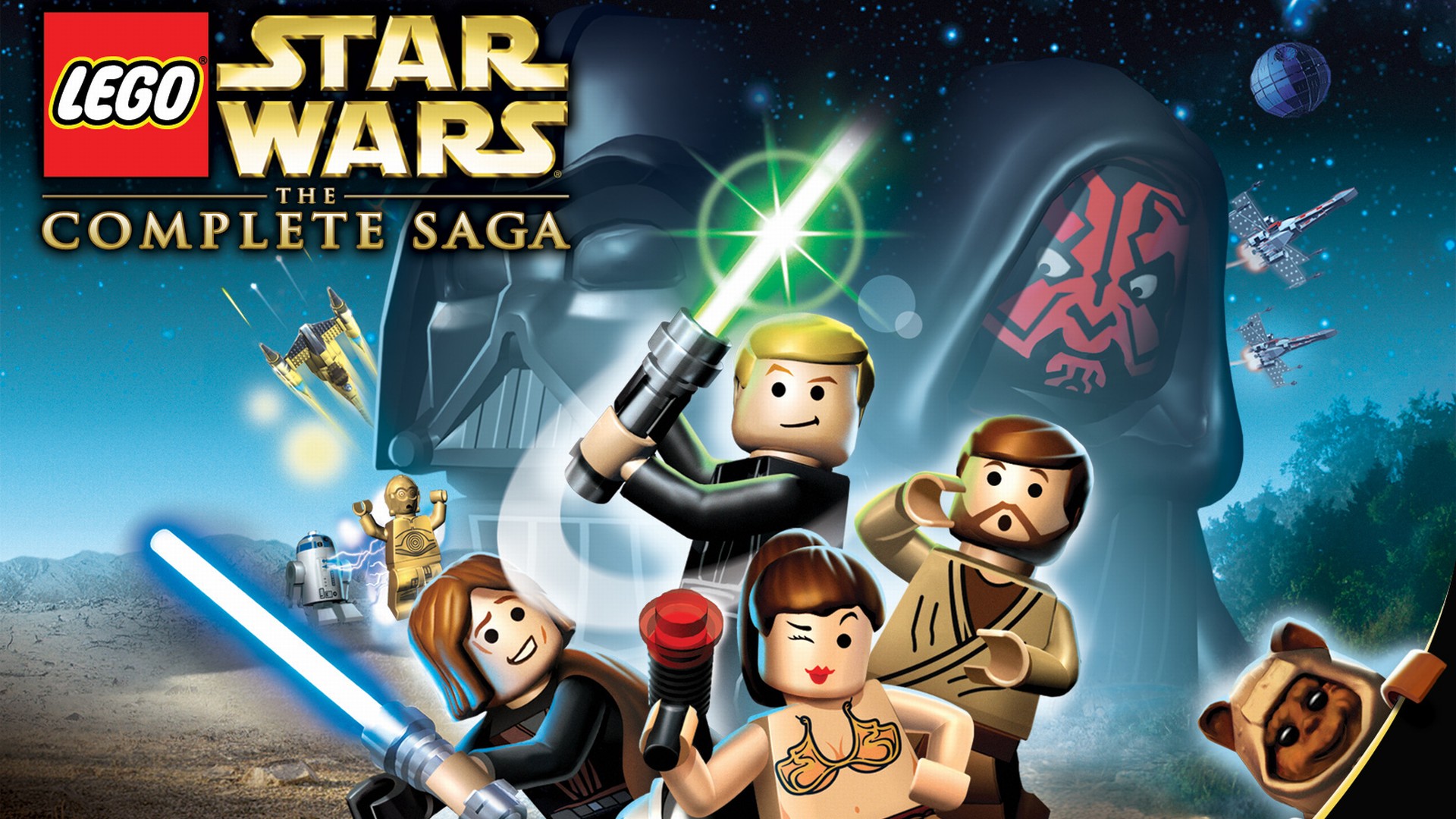 Популярные заставки и фоны Lego Star Wars: Полная Сага на компьютер