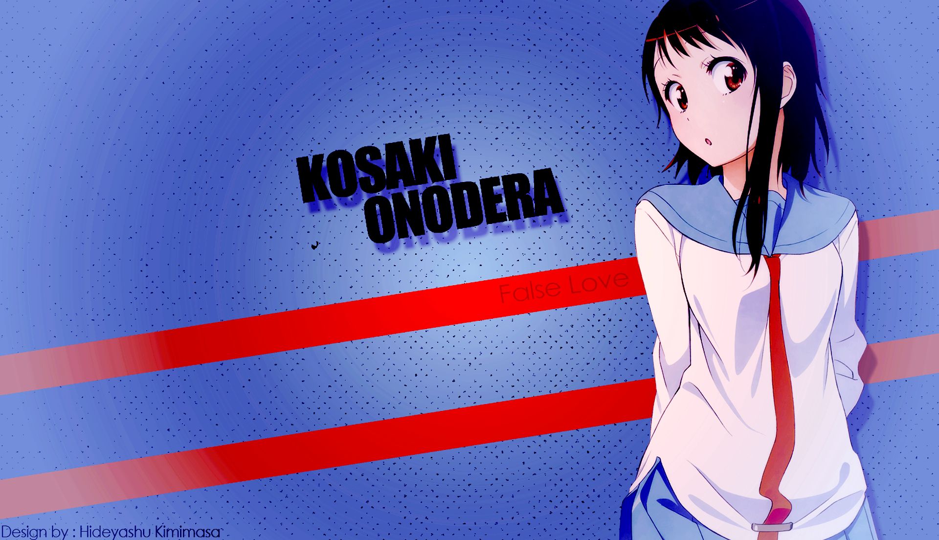 Free download wallpaper Anime, School Uniform, Brown Eyes, Short Hair, Kosaki Onodera, Nisekoi on your PC desktop
