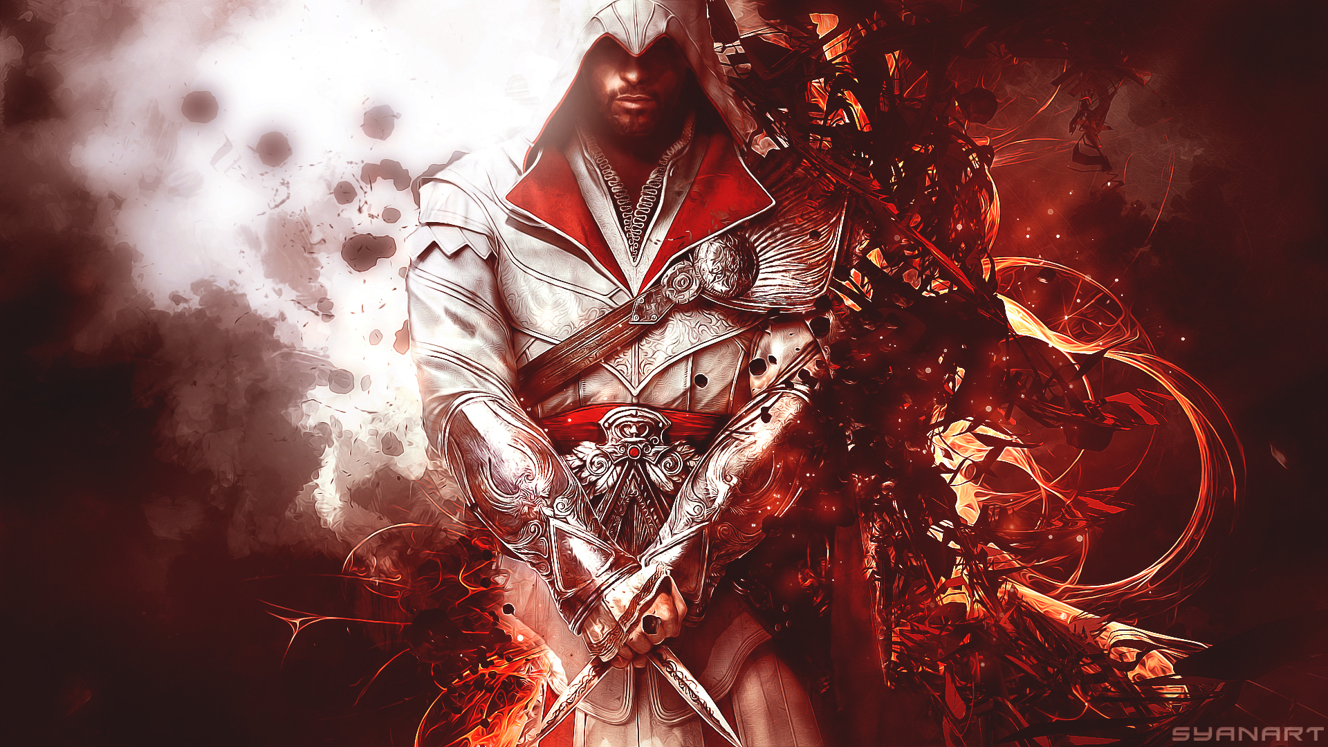 Handy-Wallpaper Computerspiele, Assassin's Creed, Ezio (Assassin's Creed), Assassin's Creed Brotherhood kostenlos herunterladen.