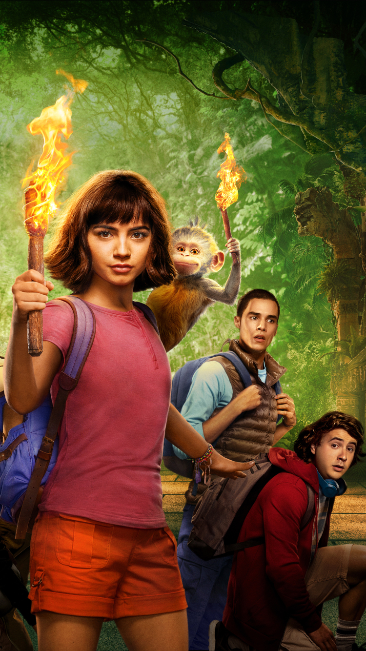 isabela merced, movie, dora and the lost city of gold 5K