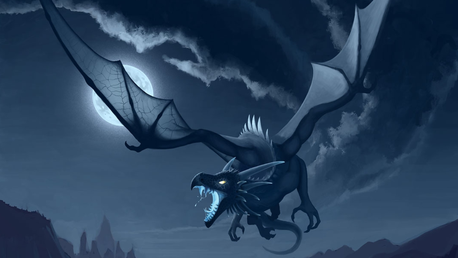 Free download wallpaper Fantasy, Dragon on your PC desktop