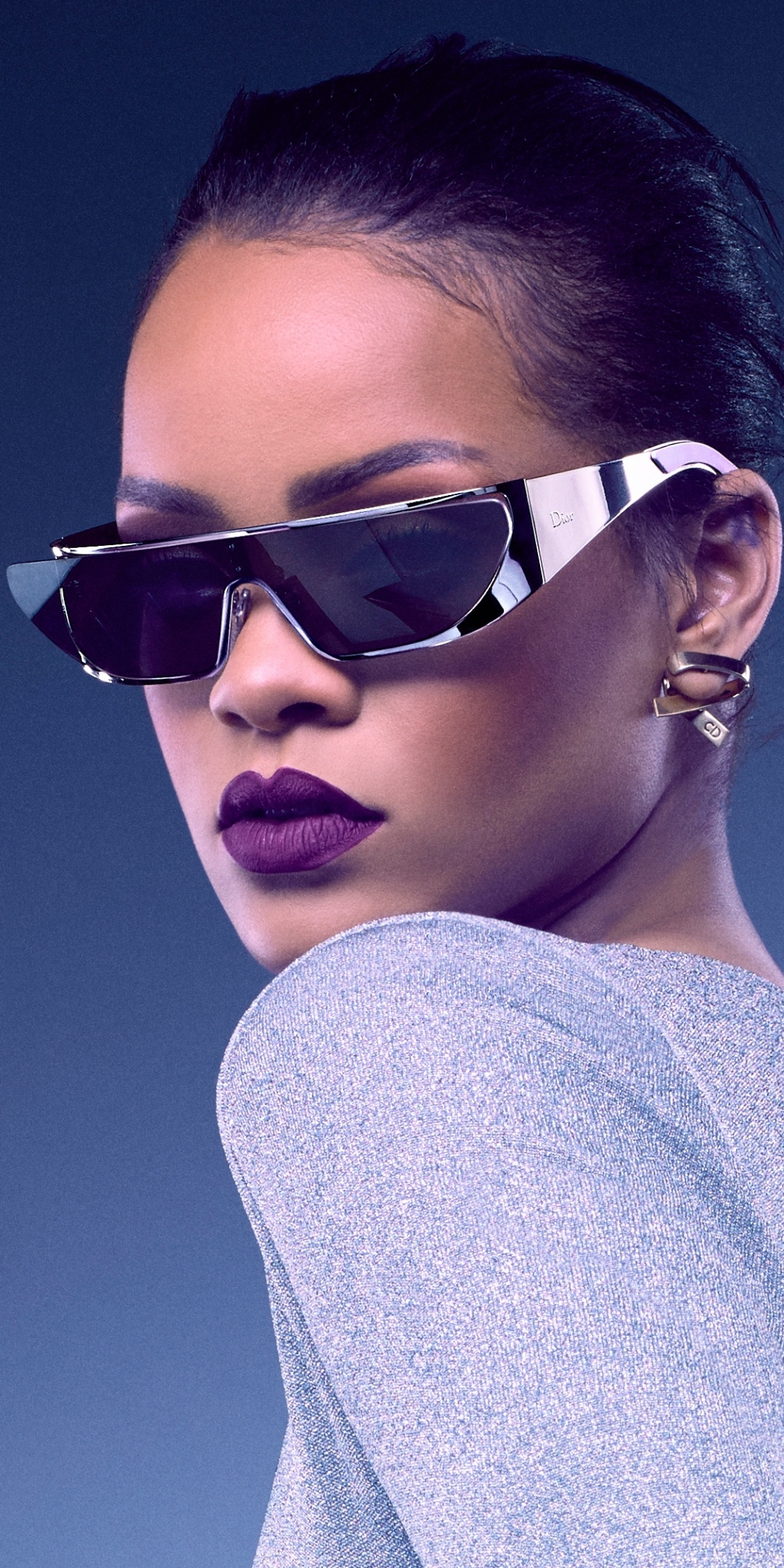 Descarga gratuita de fondo de pantalla para móvil de Música, Rihanna, Morena, Cantante, Gafas De Sol, Lápiz Labial, Barbadense.