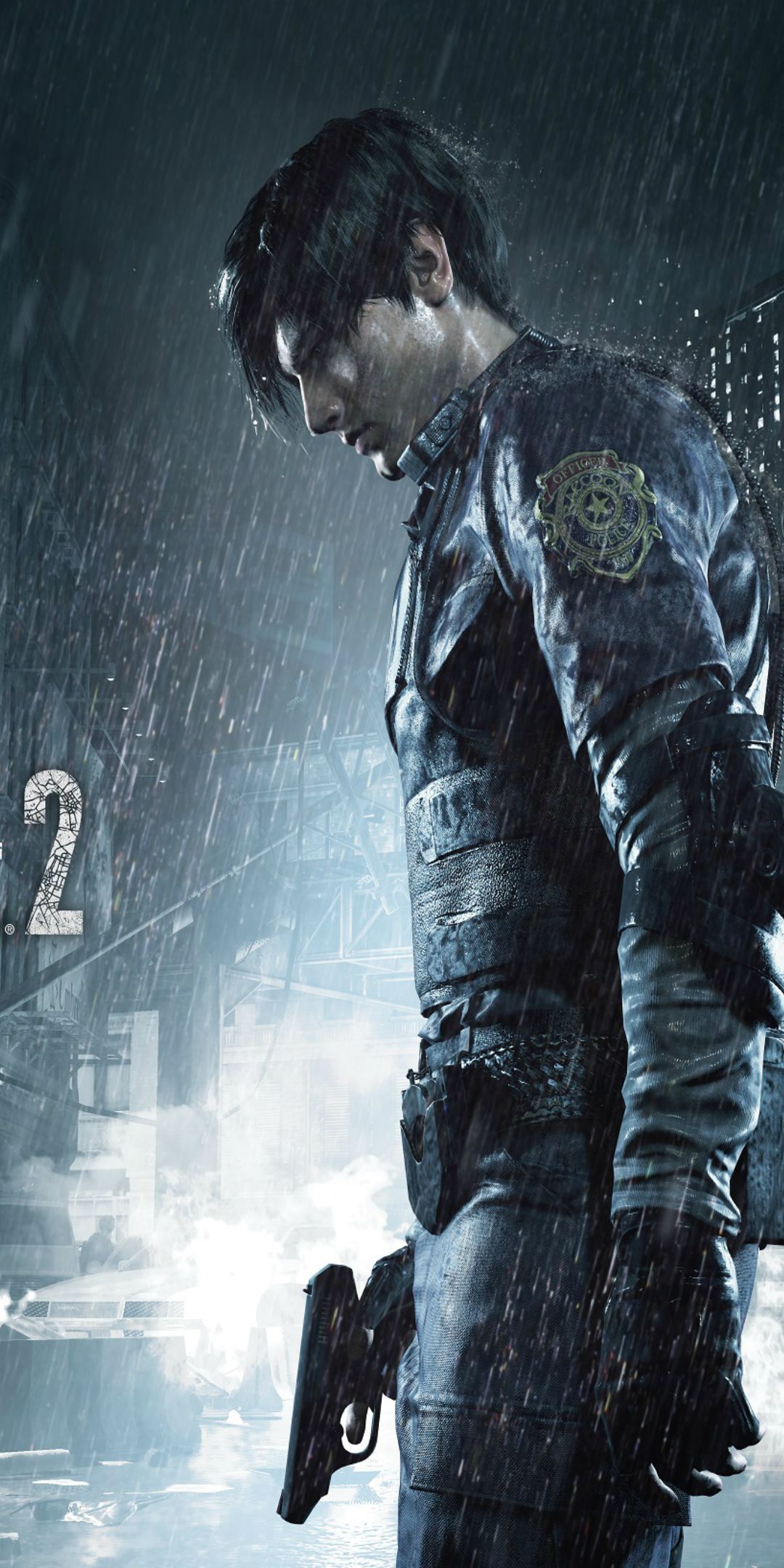 Handy-Wallpaper Resident Evil, Computerspiele, Leon S Kennedy, Resident Evil 2 (2019) kostenlos herunterladen.