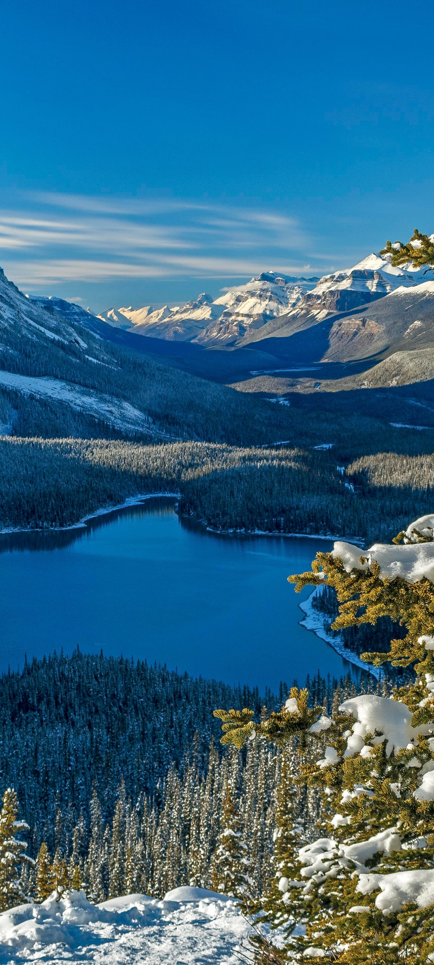 Download mobile wallpaper Lake, Canada, Earth, National Park, Banff National Park, Peyto Lake for free.