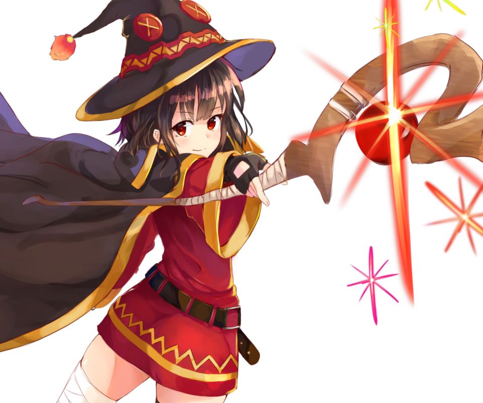 Laden Sie das Animes, Konosuba: God's Blessing On This Wonderful World!, Megumin (Konosuba)-Bild kostenlos auf Ihren PC-Desktop herunter