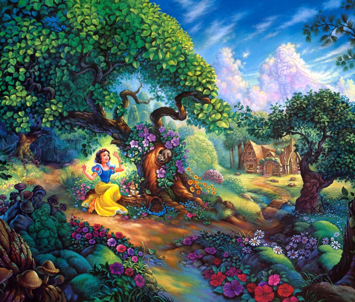 Download mobile wallpaper Snow White, Movie, Disney for free.