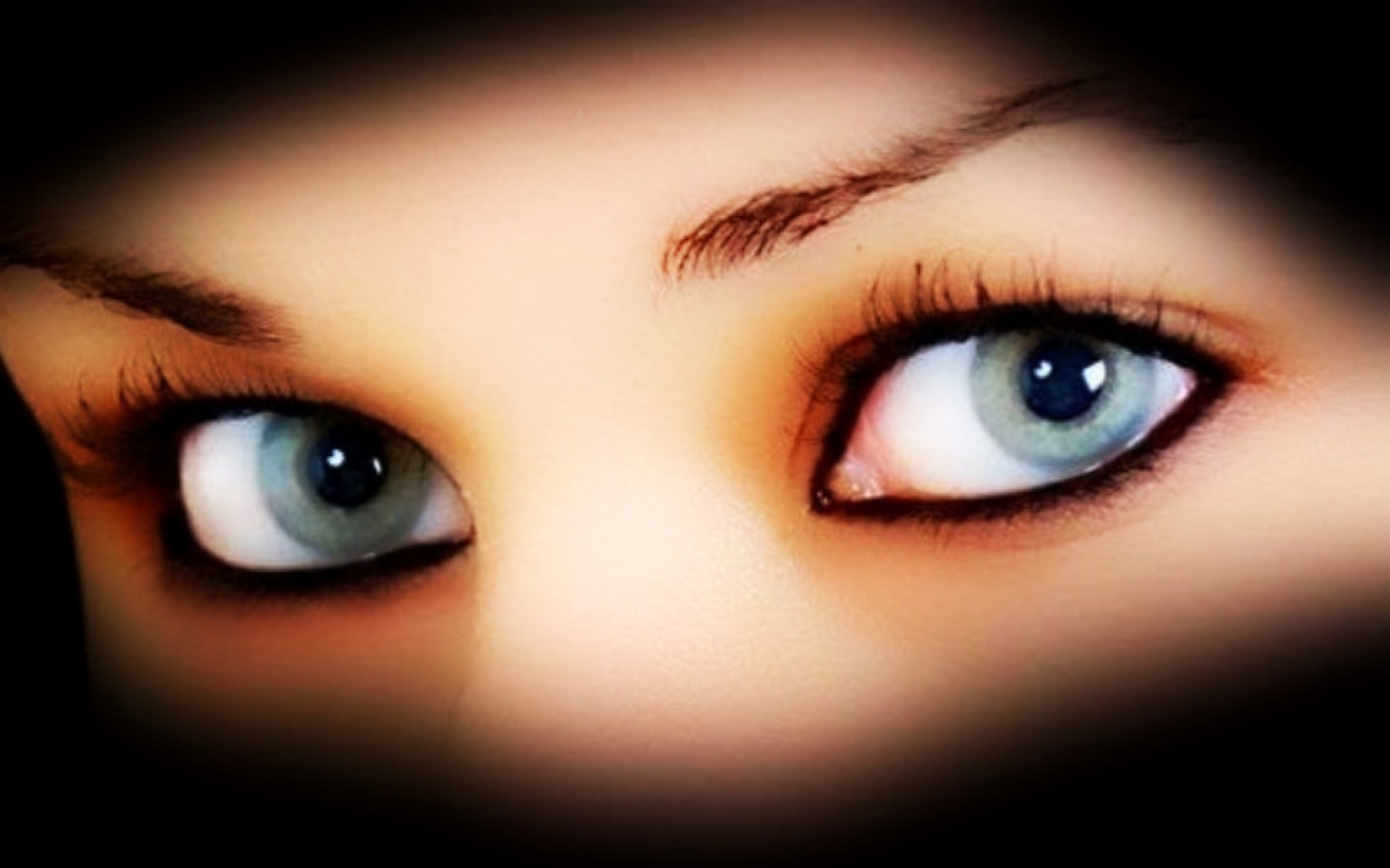 Download mobile wallpaper Close Up, Eye, Women, Blue Eyes for free.