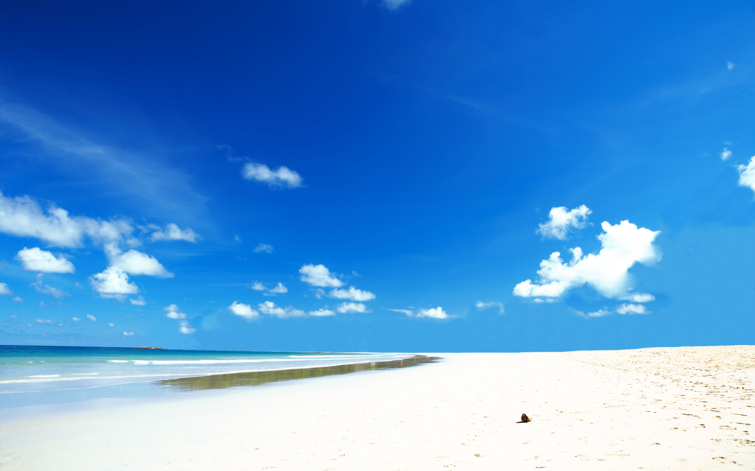 PCデスクトップにビーチ, 青い, 地球, 空, クラウド画像を無料でダウンロード