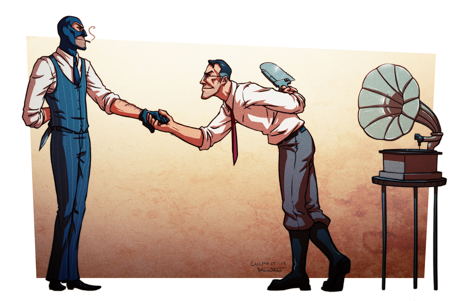 Скачать обои бесплатно Приключения Медика И Шпиона, Комиксы картинка на рабочий стол ПК