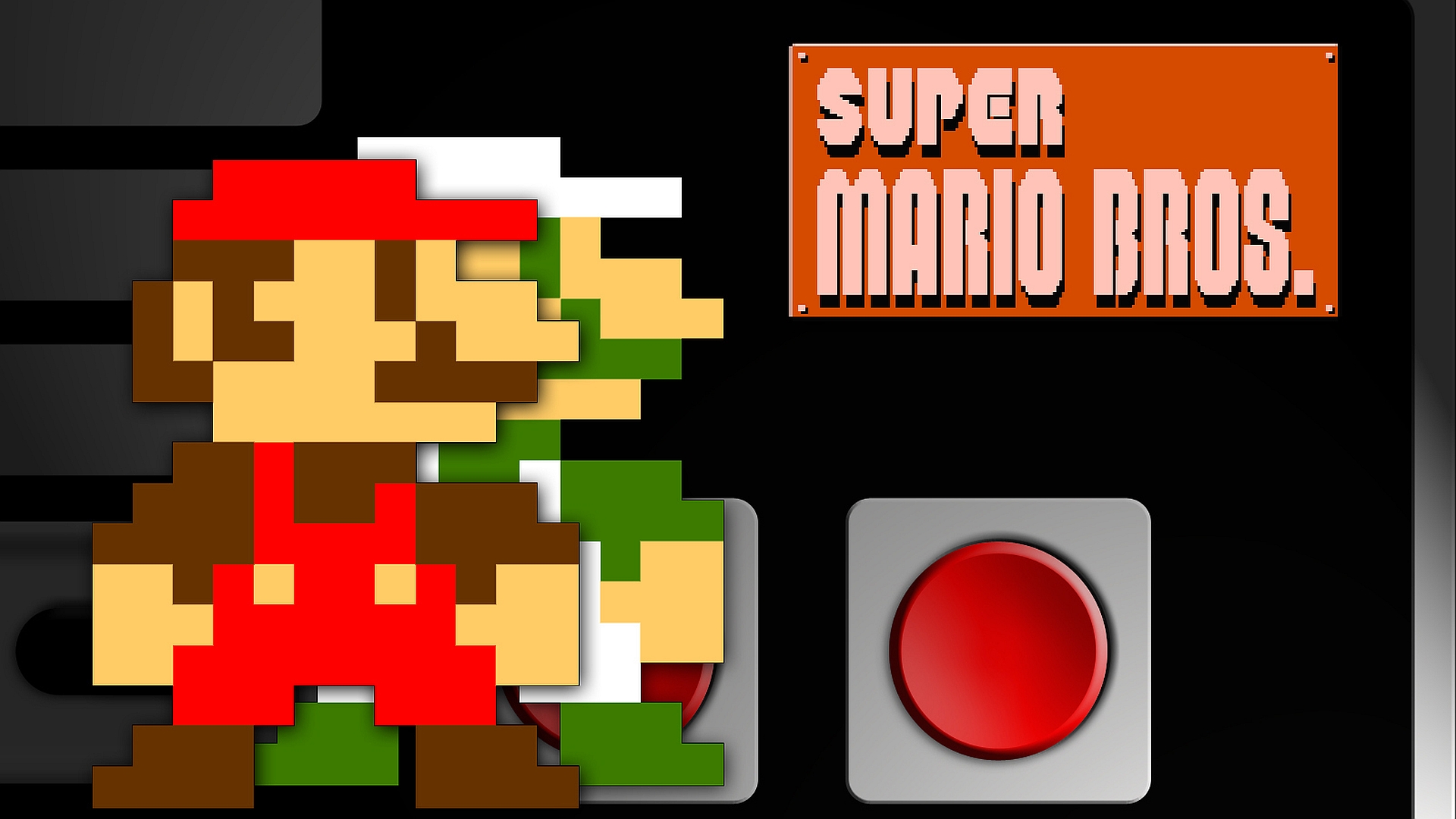 Free download wallpaper Mario, Video Game, Super Mario Bros on your PC desktop