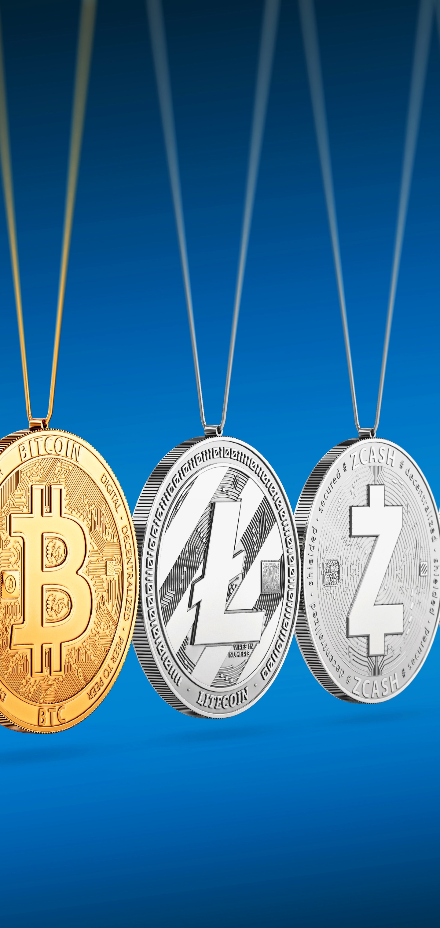 Download mobile wallpaper Money, Coin, Technology, Bitcoin for free.