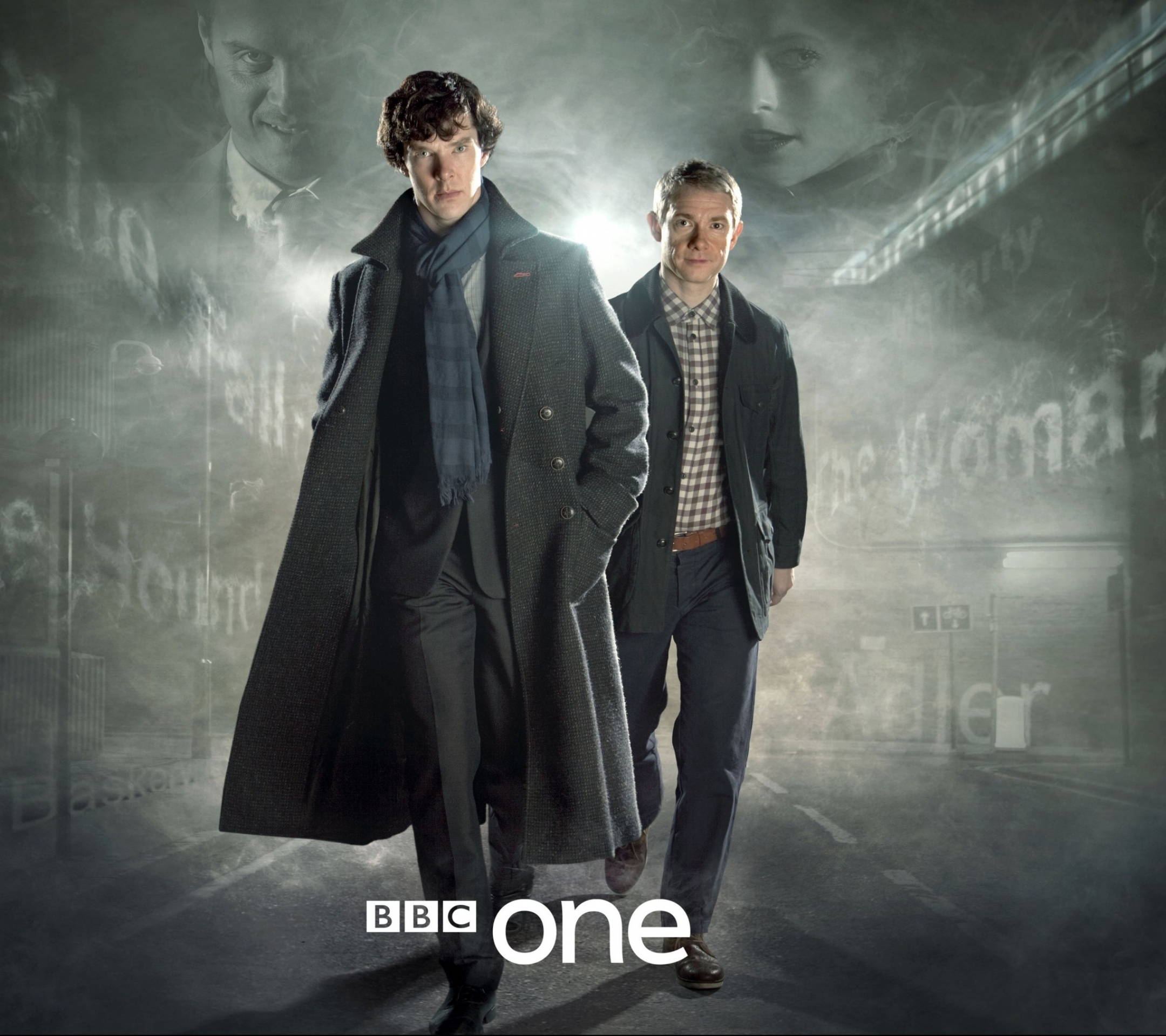 Baixar papel de parede para celular de Sherlock, Benedict Cumberbatch, Programa De Tv, Ator, Sherlock Holmes, Dr Watson, Martin Freeman gratuito.