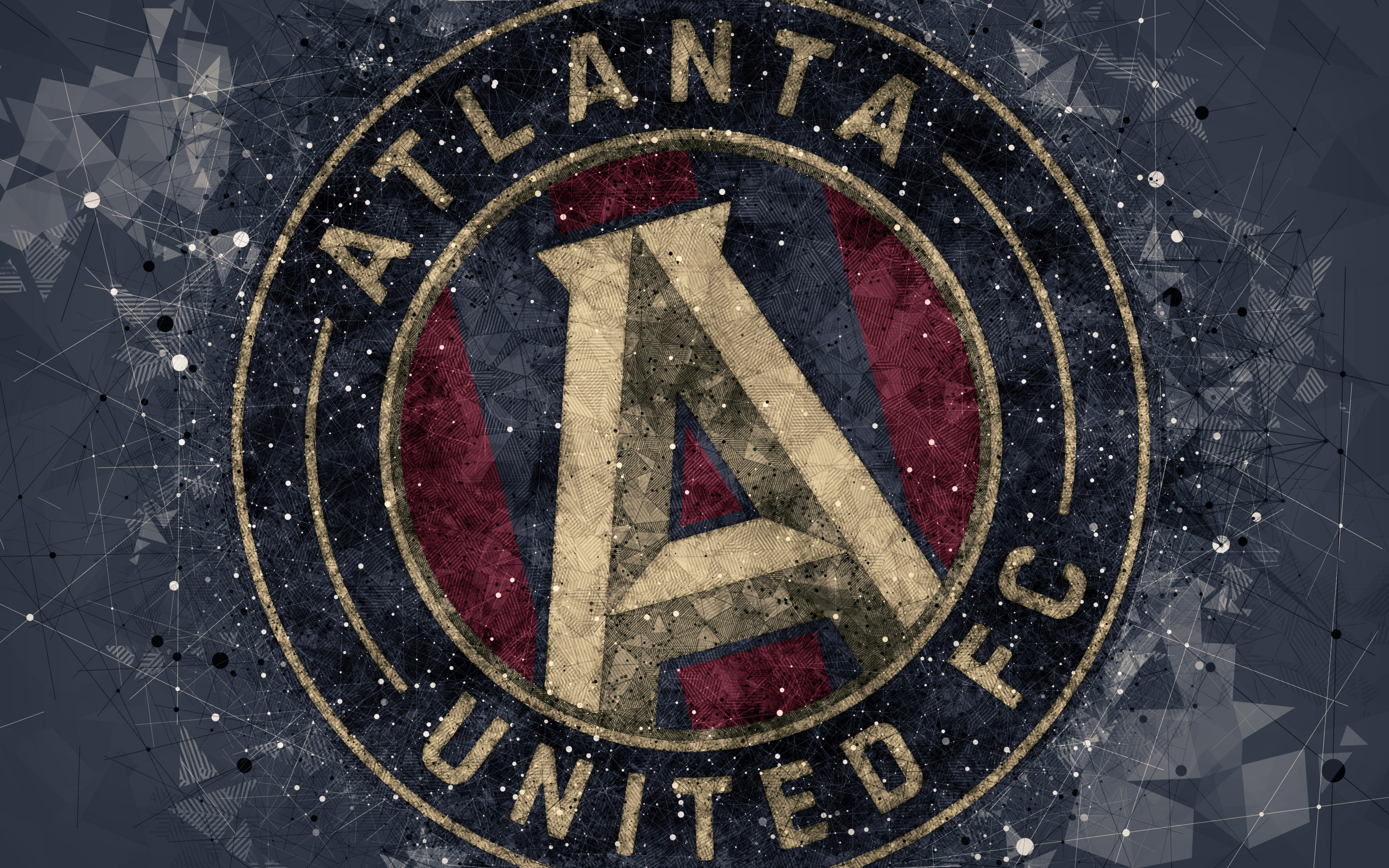 Завантажити шпалери безкоштовно Спорт, Футбол, Логотип, Mls, Фк «Атланта Юнайтед» картинка на робочий стіл ПК