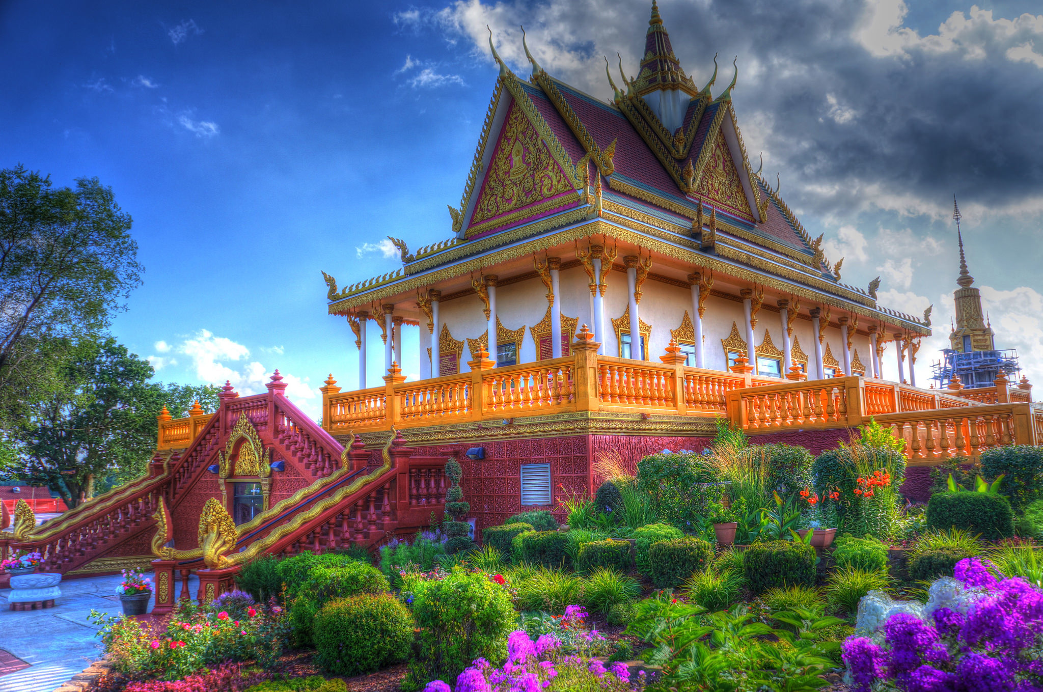 Laden Sie das Tempel, Religiös, Wat Munisotaram-Bild kostenlos auf Ihren PC-Desktop herunter
