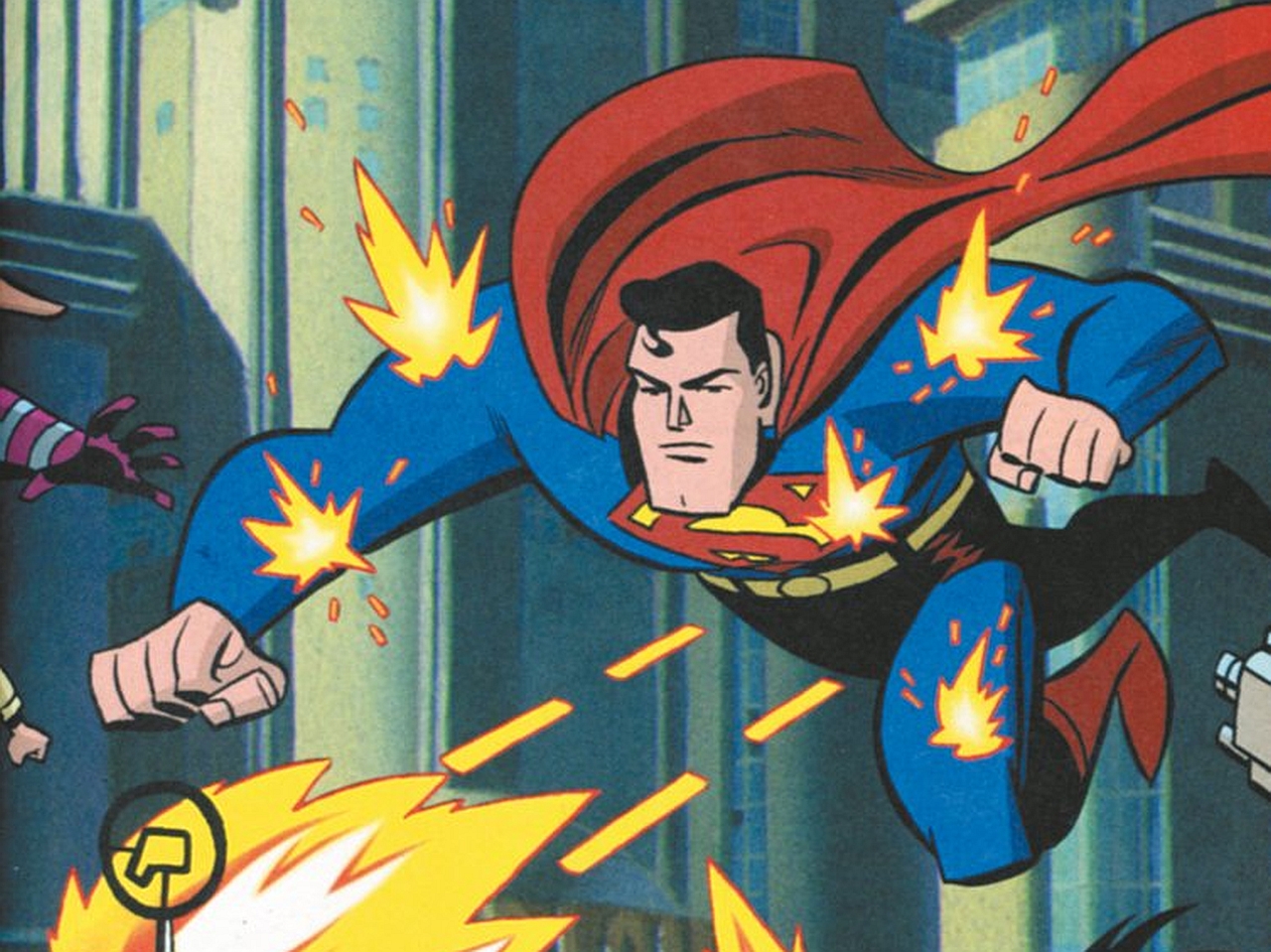 Laden Sie das Comics, Superman Der Film-Bild kostenlos auf Ihren PC-Desktop herunter