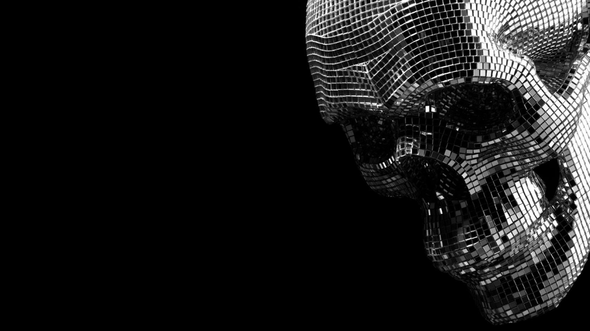 Download mobile wallpaper Skull, Dark for free.