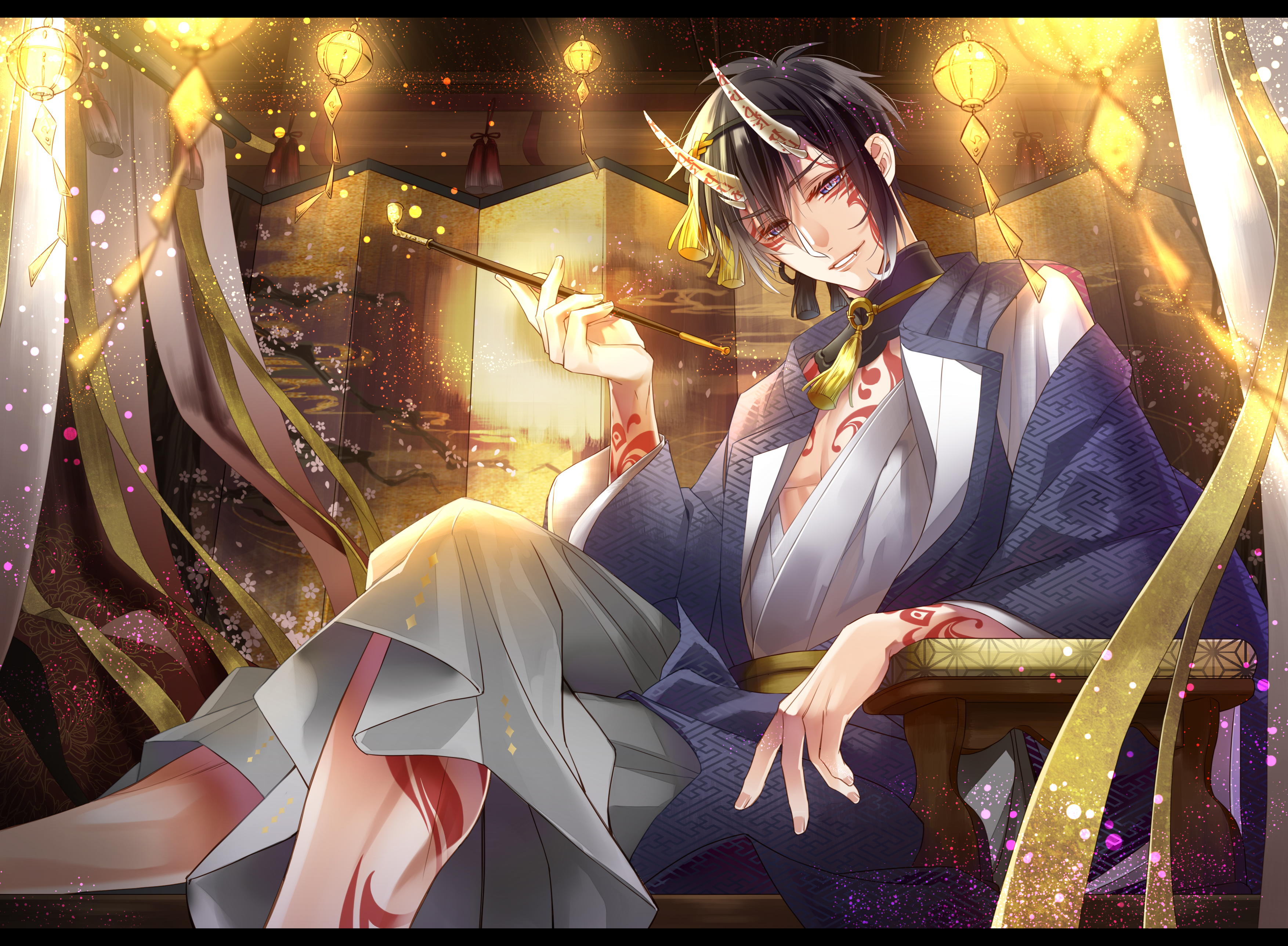 Download mobile wallpaper Anime, Touken Ranbu for free.