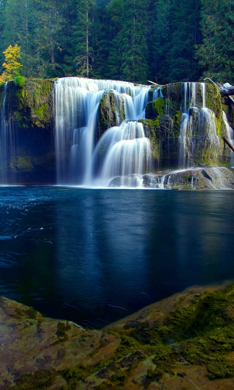 Descarga gratuita de fondo de pantalla para móvil de Naturaleza, Cascadas, Cascada, Tierra/naturaleza.