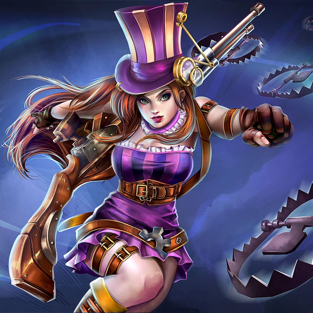Free download wallpaper League Of Legends, Video Game, Caitlyn (League Of Legends) on your PC desktop