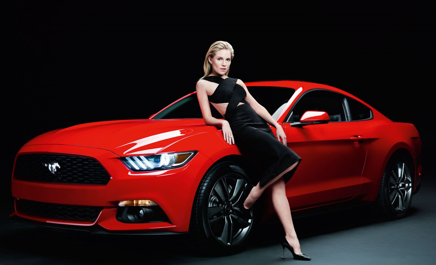 Téléchargez des papiers peints mobile Ford Mustang, Célébrités, Sienne Miller gratuitement.