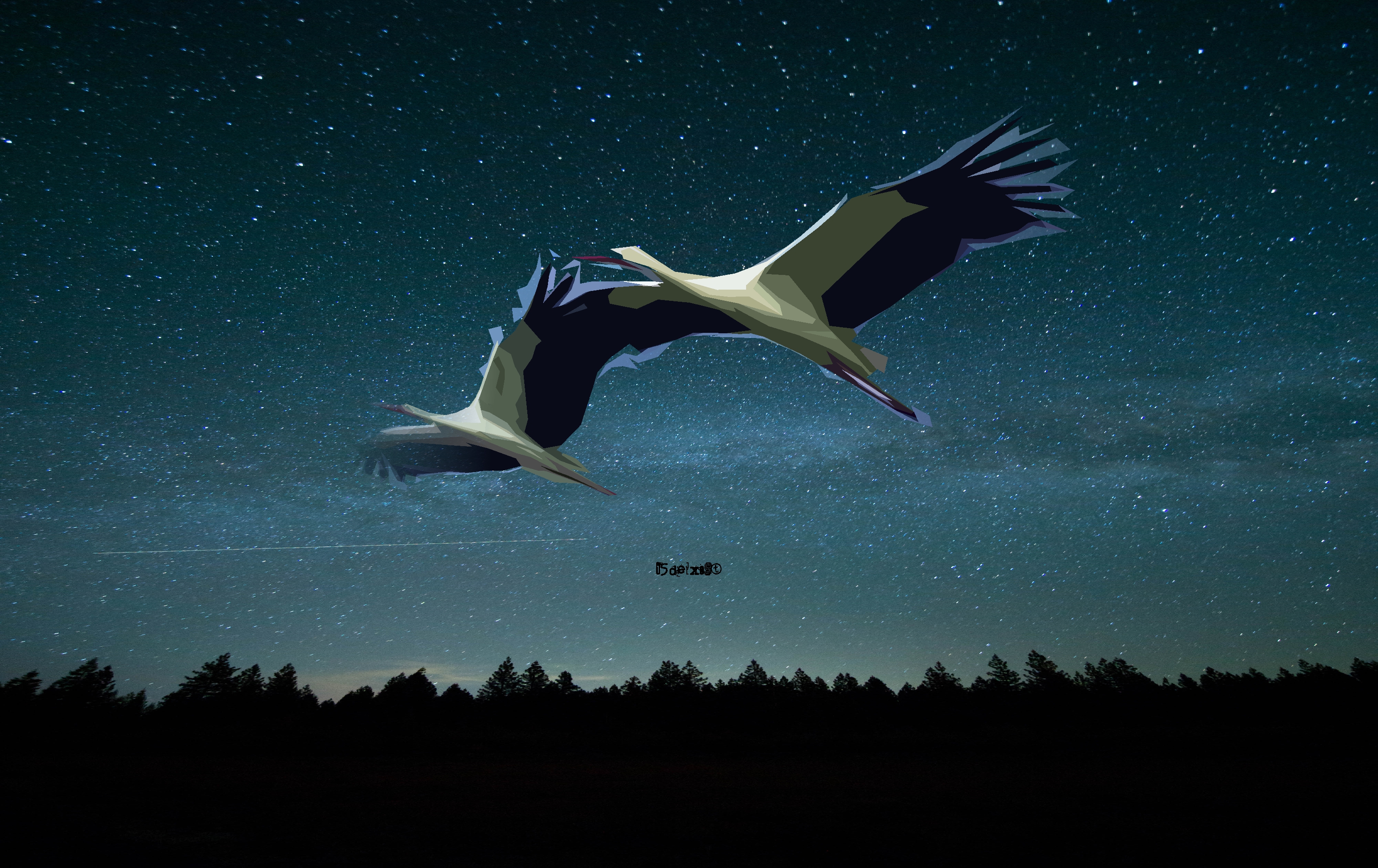 Free download wallpaper Nature, Birds, Sky, Bird, Animal, Wings, Stork on your PC desktop
