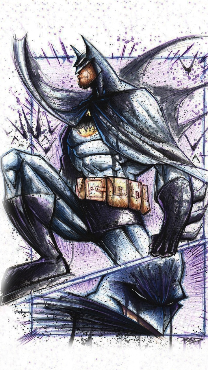 Téléchargez des papiers peints mobile Bande Dessinées, The Batman, Homme Chauve Souris gratuitement.