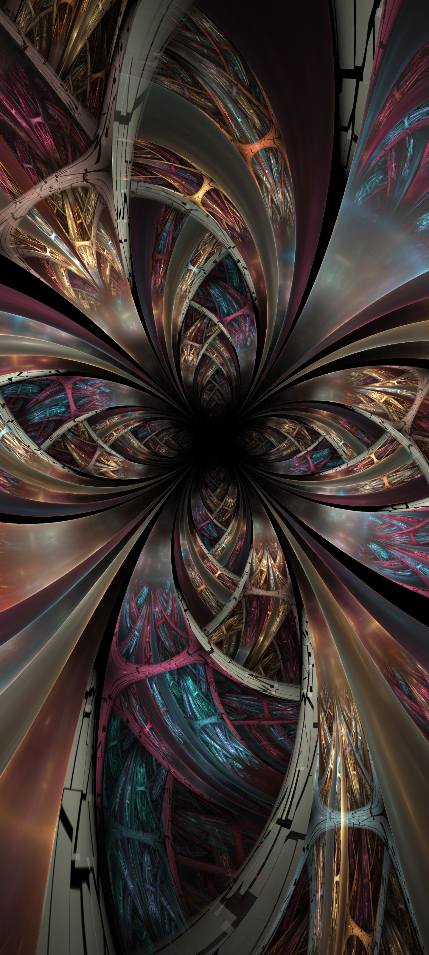 Download mobile wallpaper Abstract, Fractal, Swirl for free.