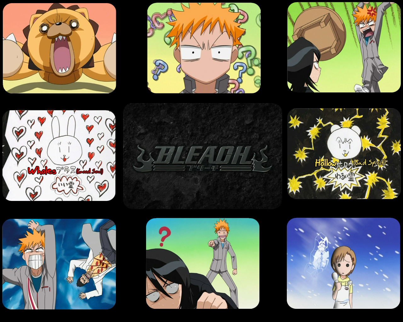 Free download wallpaper Anime, Bleach, Ichigo Kurosaki, Kon (Bleach) on your PC desktop