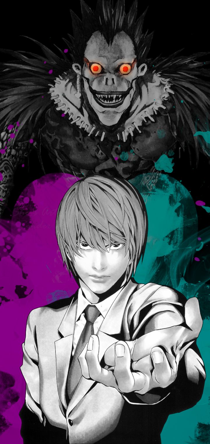 Descarga gratuita de fondo de pantalla para móvil de Death Note, Animado.