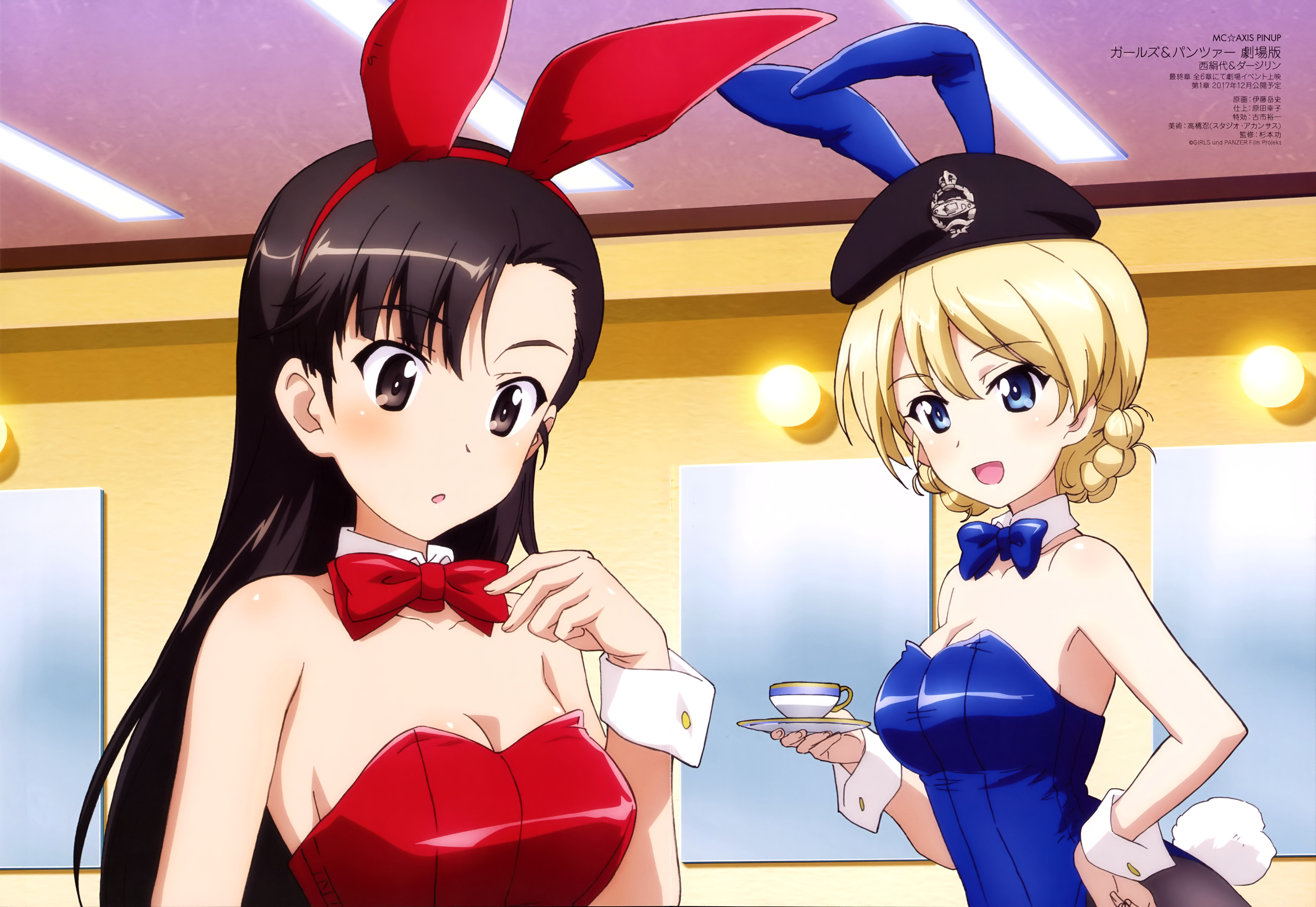 870586 Hintergrundbild herunterladen animes, girls und panzer, darjeeling (mädchen und panzer), kinuyo nishi - Bildschirmschoner und Bilder kostenlos