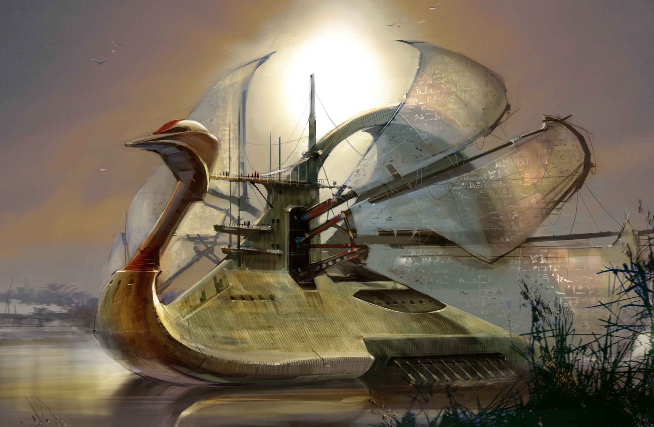 Laden Sie das Science Fiction, Steampunk-Bild kostenlos auf Ihren PC-Desktop herunter