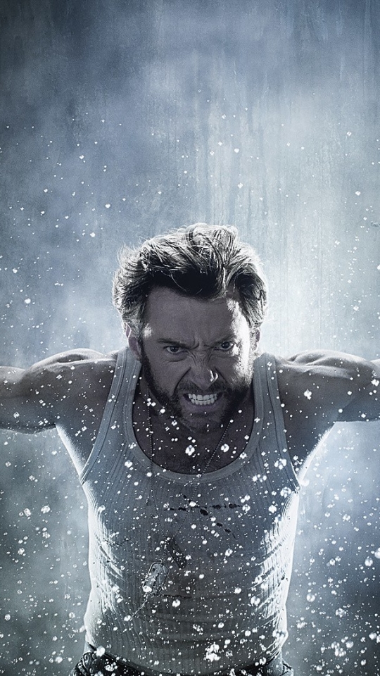 Download mobile wallpaper X Men, Hugh Jackman, Wolverine, Water Drop, Movie for free.