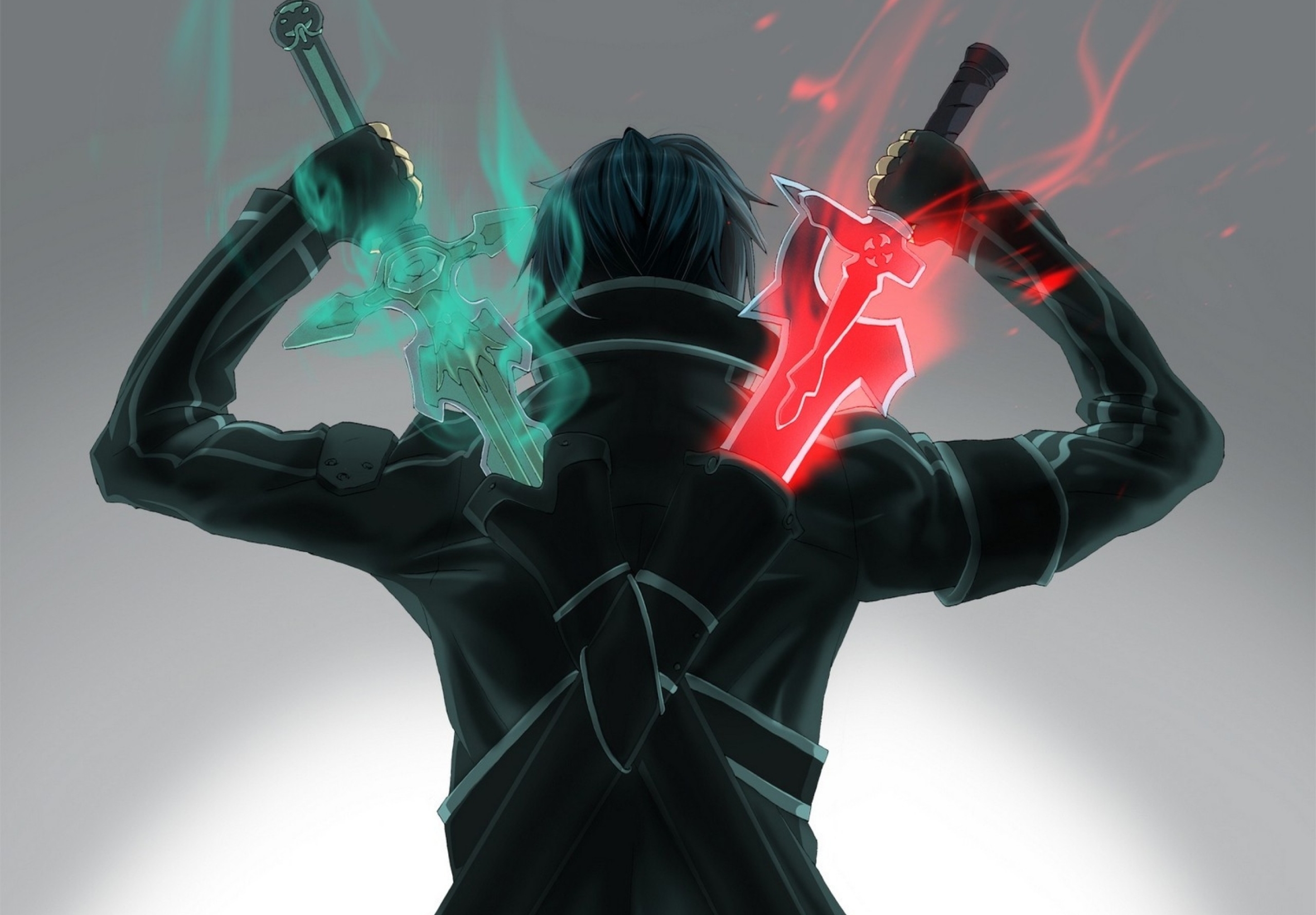 Descarga gratuita de fondo de pantalla para móvil de Arma, Sword Art Online, Guerrero, Espada, Animado, Kirito (Arte De Espada En Línea), Kazuto Kirigaya.