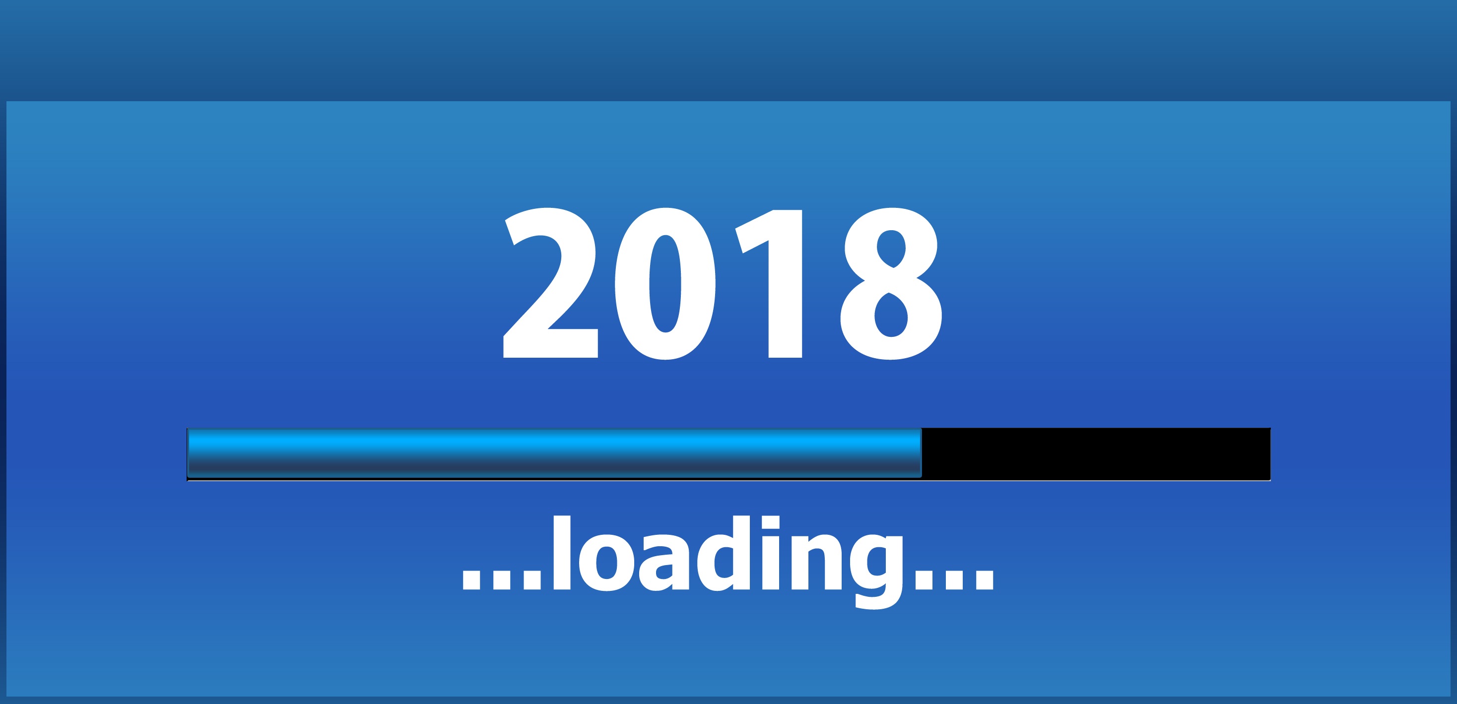 869124 télécharger le fond d'écran vacances, nouvel an 2018, bleu, chargement, nouvel an - économiseurs d'écran et images gratuitement