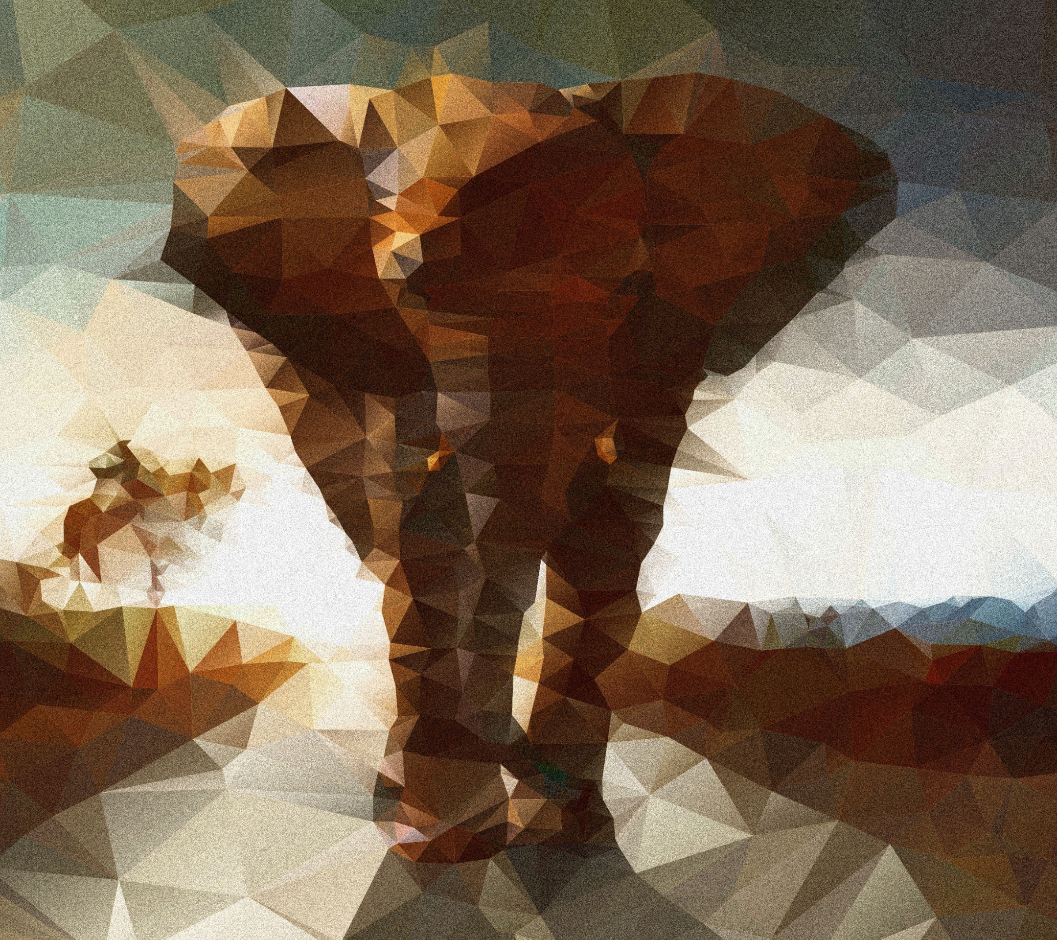 Descarga gratuita de fondo de pantalla para móvil de Animales, Elefantes, Elefante, Elefante Africano De Sabana.