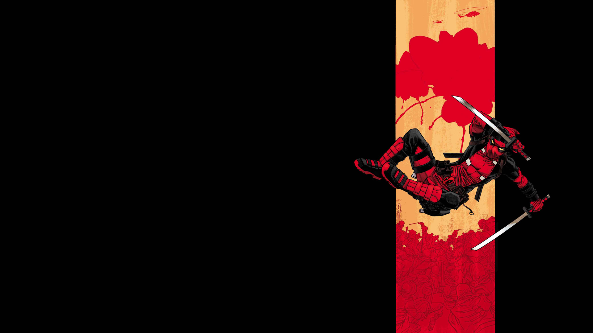 Handy-Wallpaper Deadpool, Comics kostenlos herunterladen.