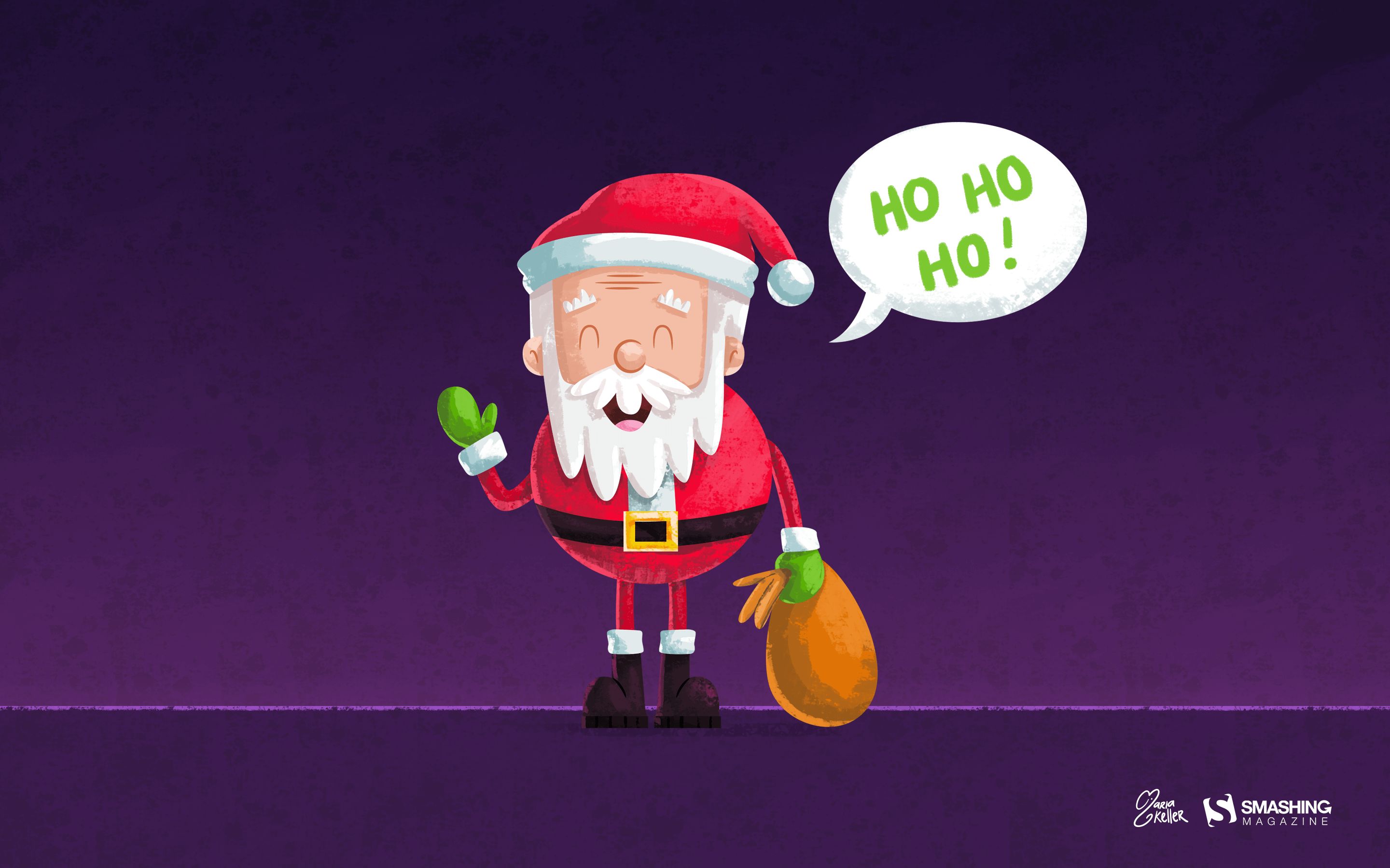 Handy-Wallpaper Feiertage, Weihnachtsmann, Weihnachten, Lila kostenlos herunterladen.