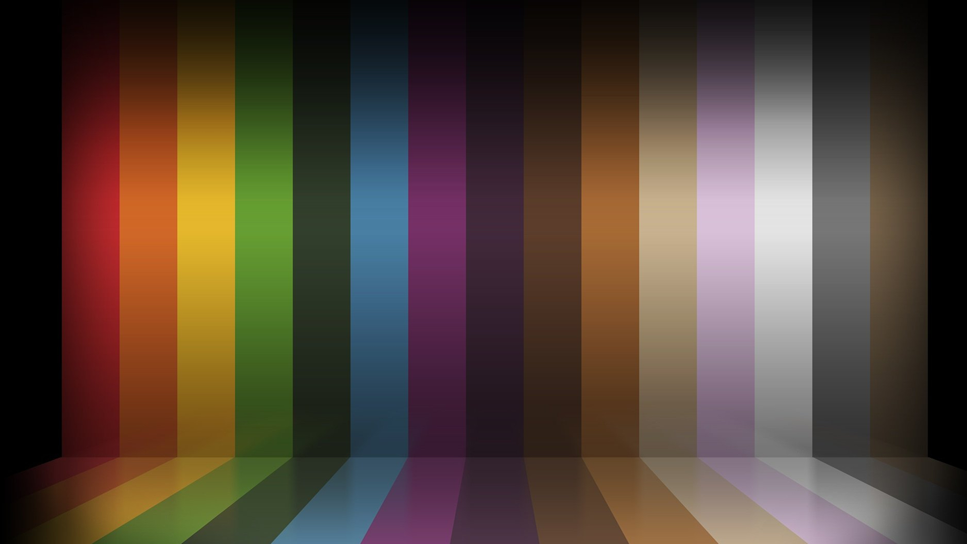 Free download wallpaper Abstract, Colors, Stripes, Room on your PC desktop