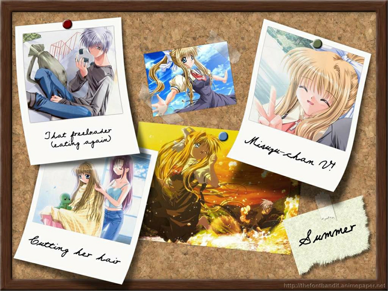 Handy-Wallpaper Luft, Animes, Misuzu Kamio, Yukito Kunisaki, Haruko Kamio kostenlos herunterladen.