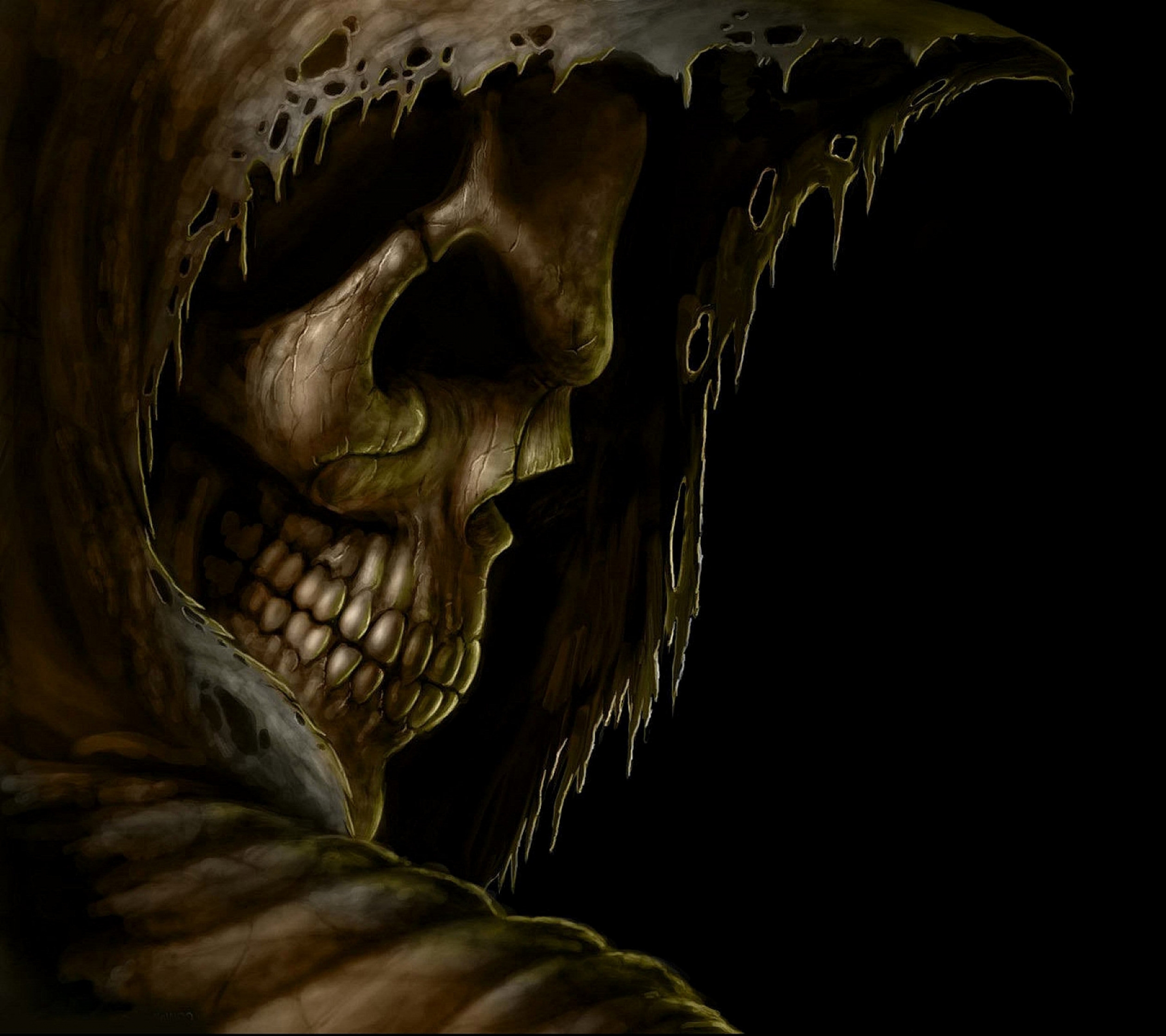 Download mobile wallpaper Dark, Grim Reaper for free.