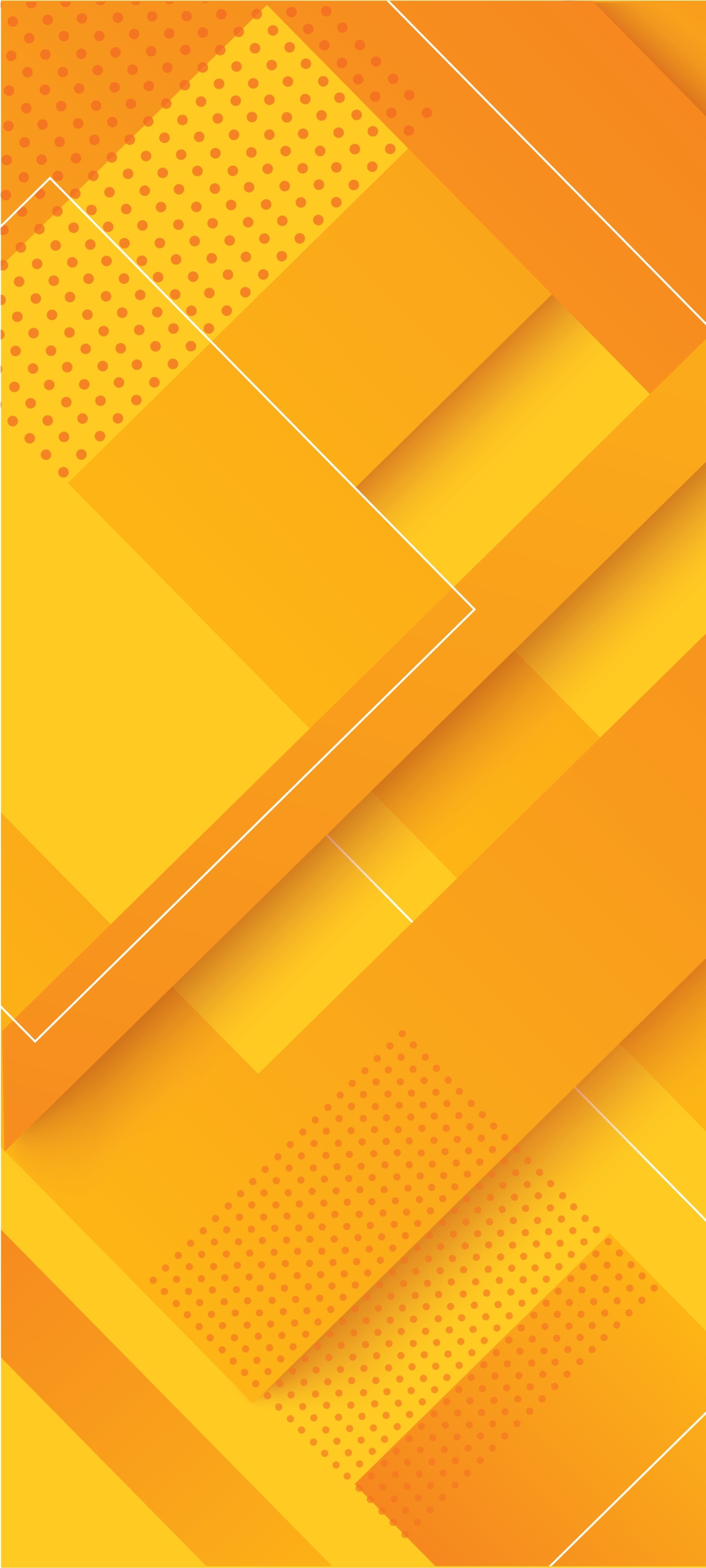 Download mobile wallpaper Abstract, Geometry, Orange (Color) for free.